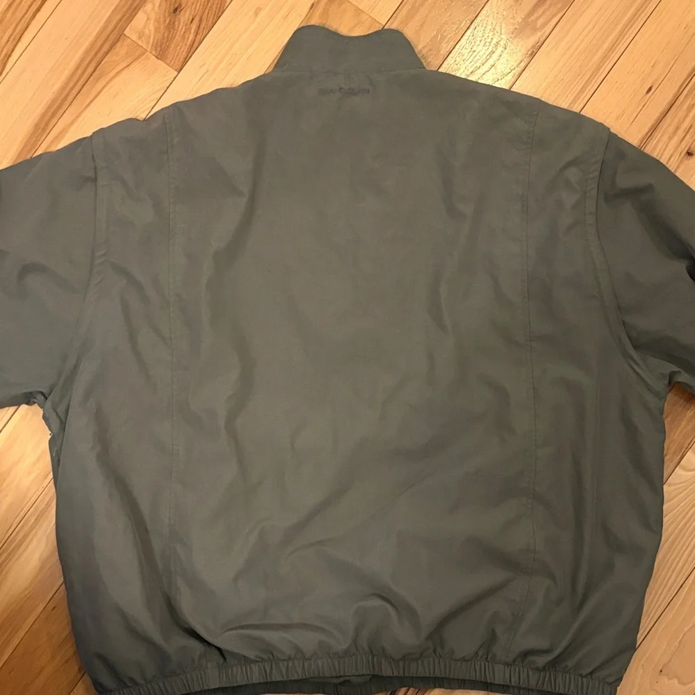 Grand Slam Men's Khaki Windbreaker Jacket - Picture 4 of 4